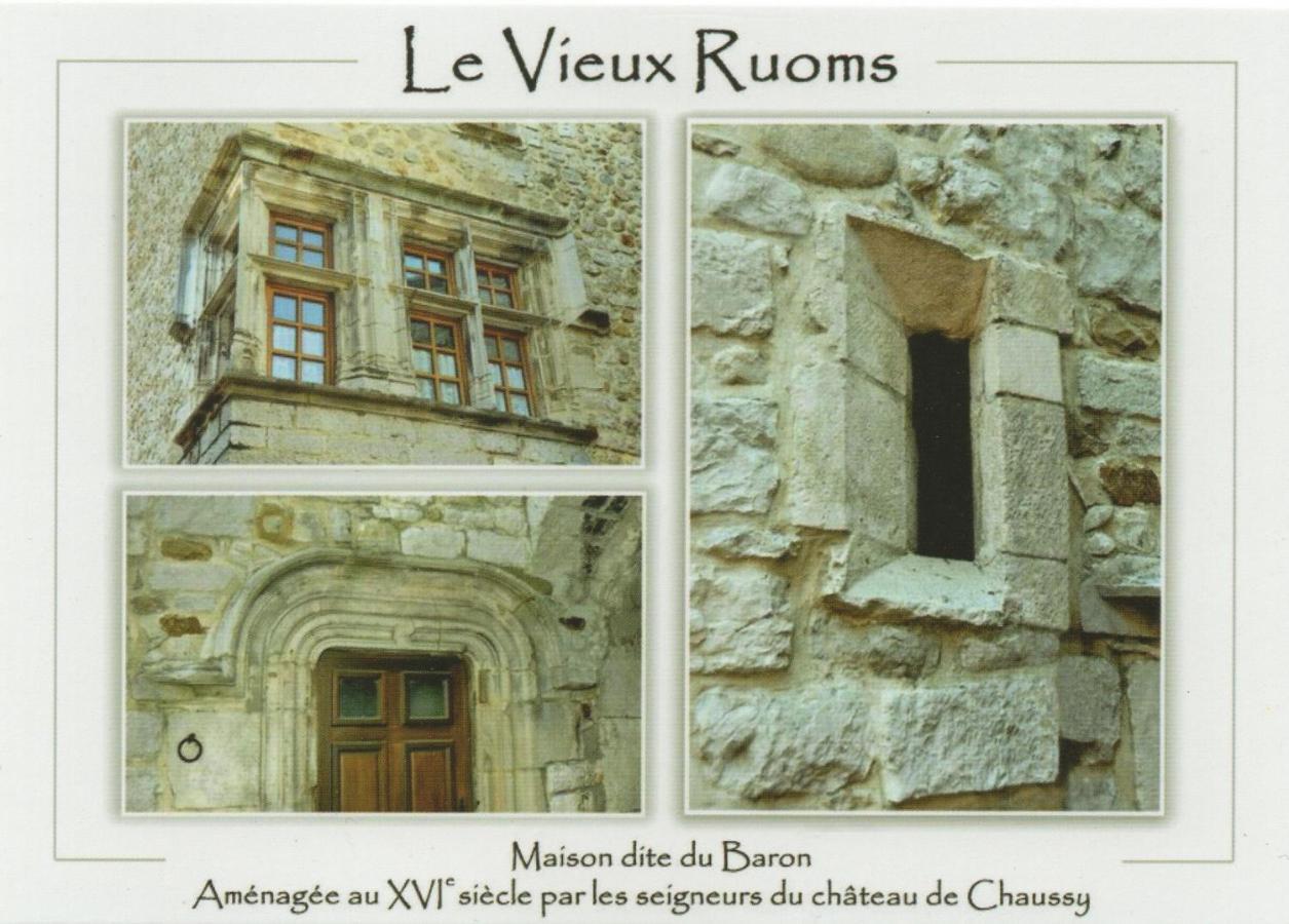 Maison Du Baron - Centre Historique De Ruoms Exterior foto
